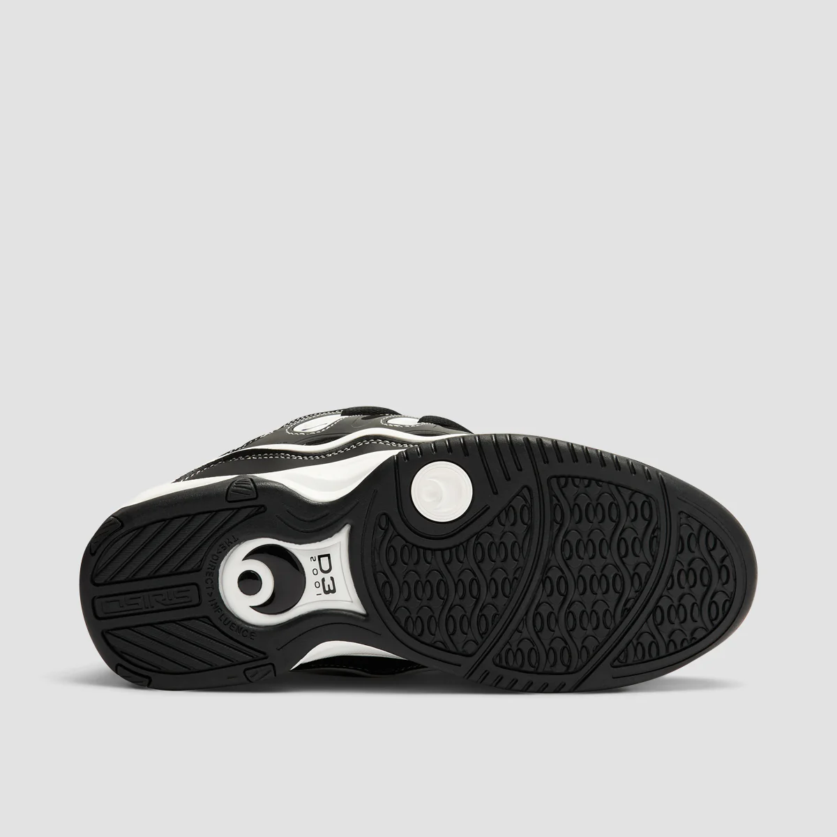 Osiris D3 2001 Shoes - Black/Black/White - Image 5