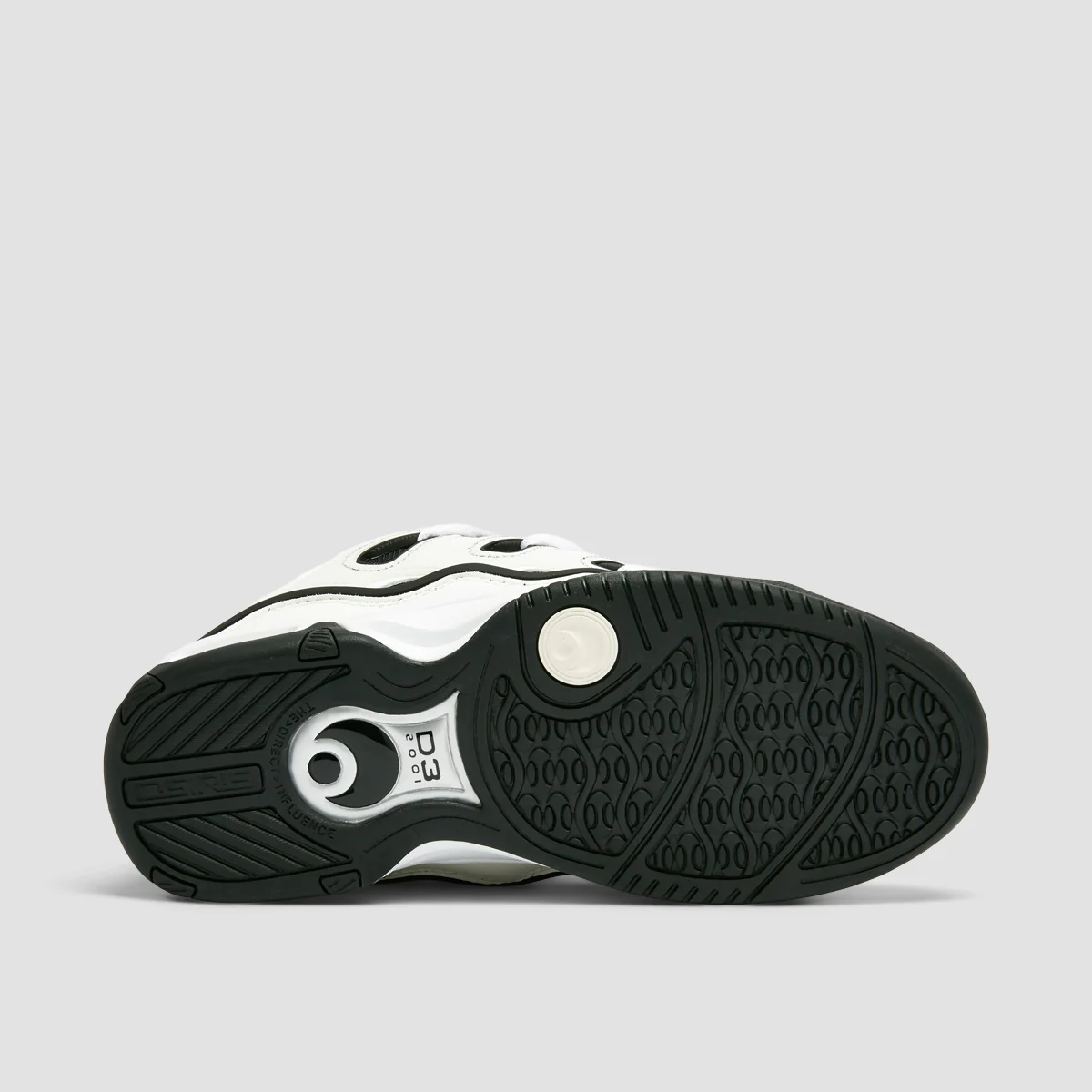 Osiris D3 2001 Shoes - Black/White/Crack - Image 5