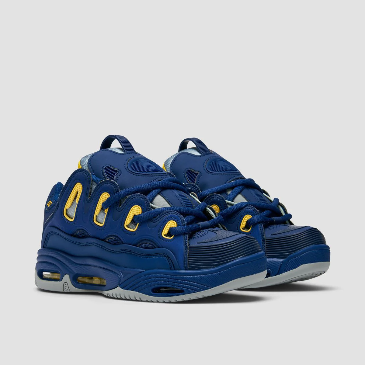 Osiris D3 2001 Shoes - Cadet Blue/Yellow - Image 2