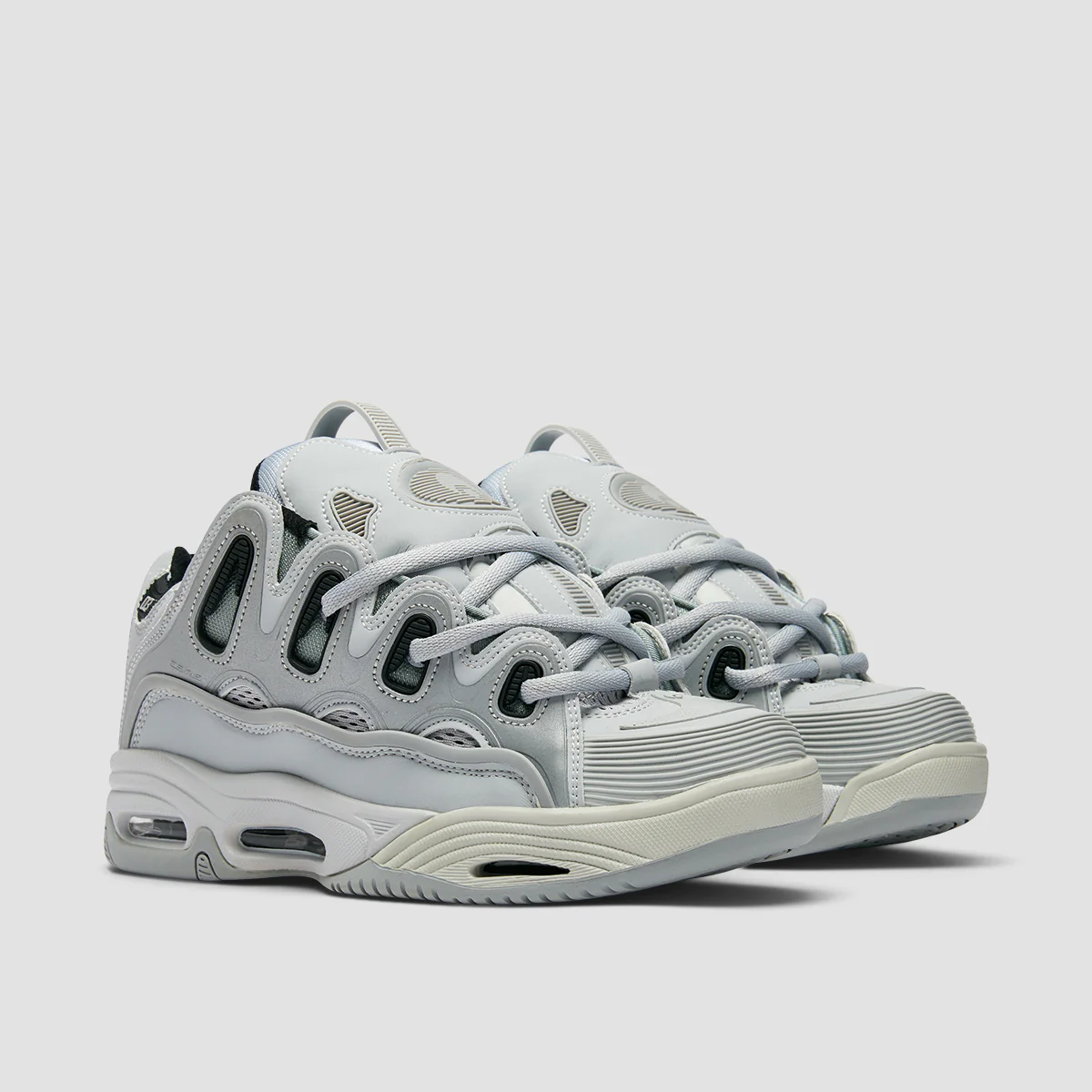 Osiris D3 2001 Shoes - Grey/Black/Grey - Image 2