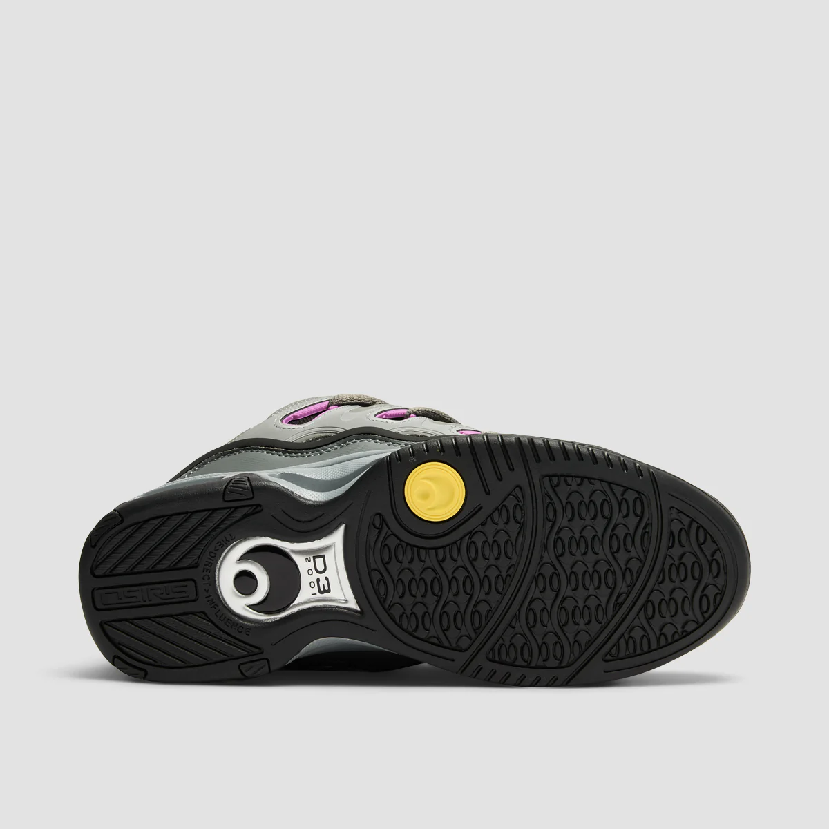 Osiris D3 2001 Shoes - Grey/Purple/Yellow - Image 5