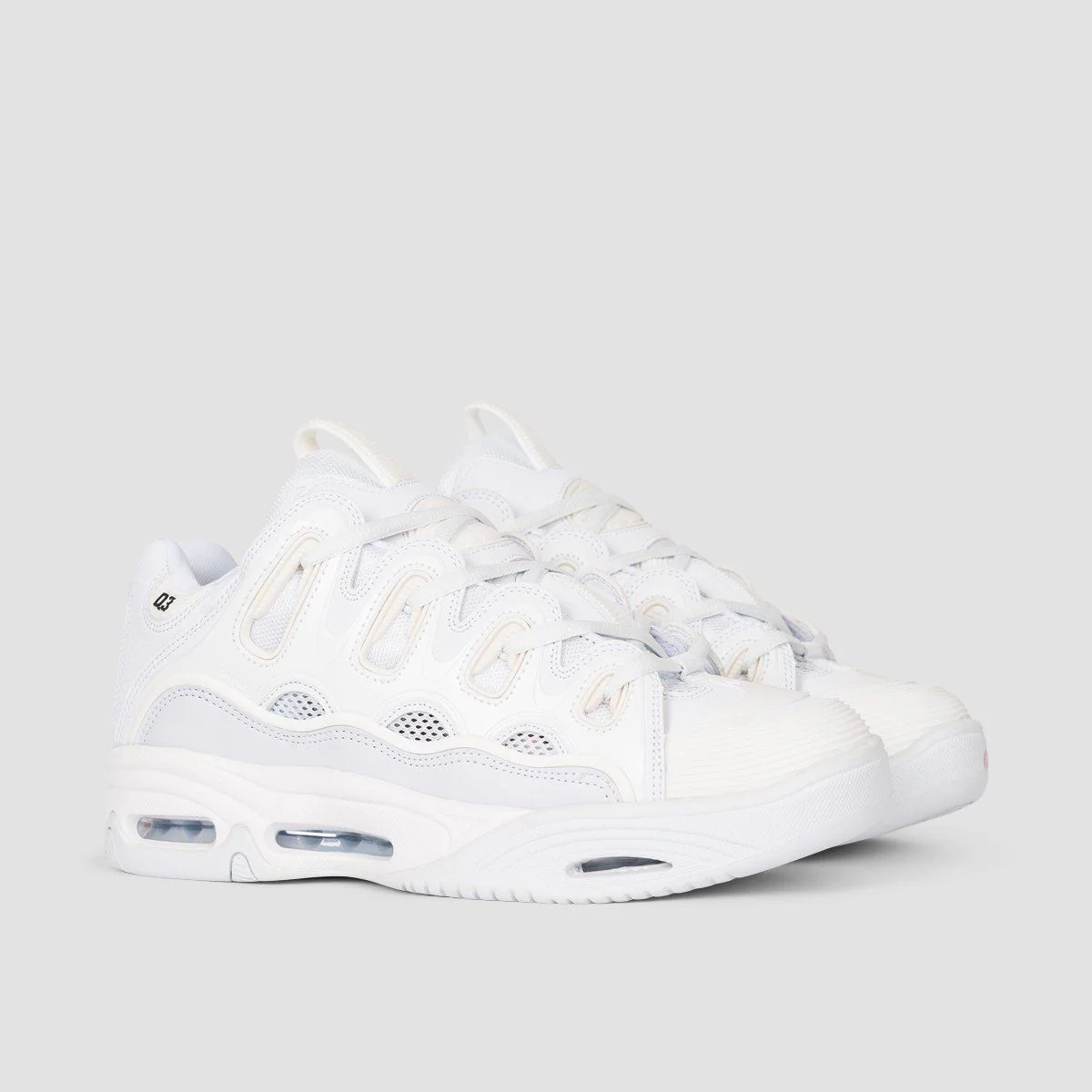 Osiris D3 2001 Shoes - Luminate/White/White - Image 2