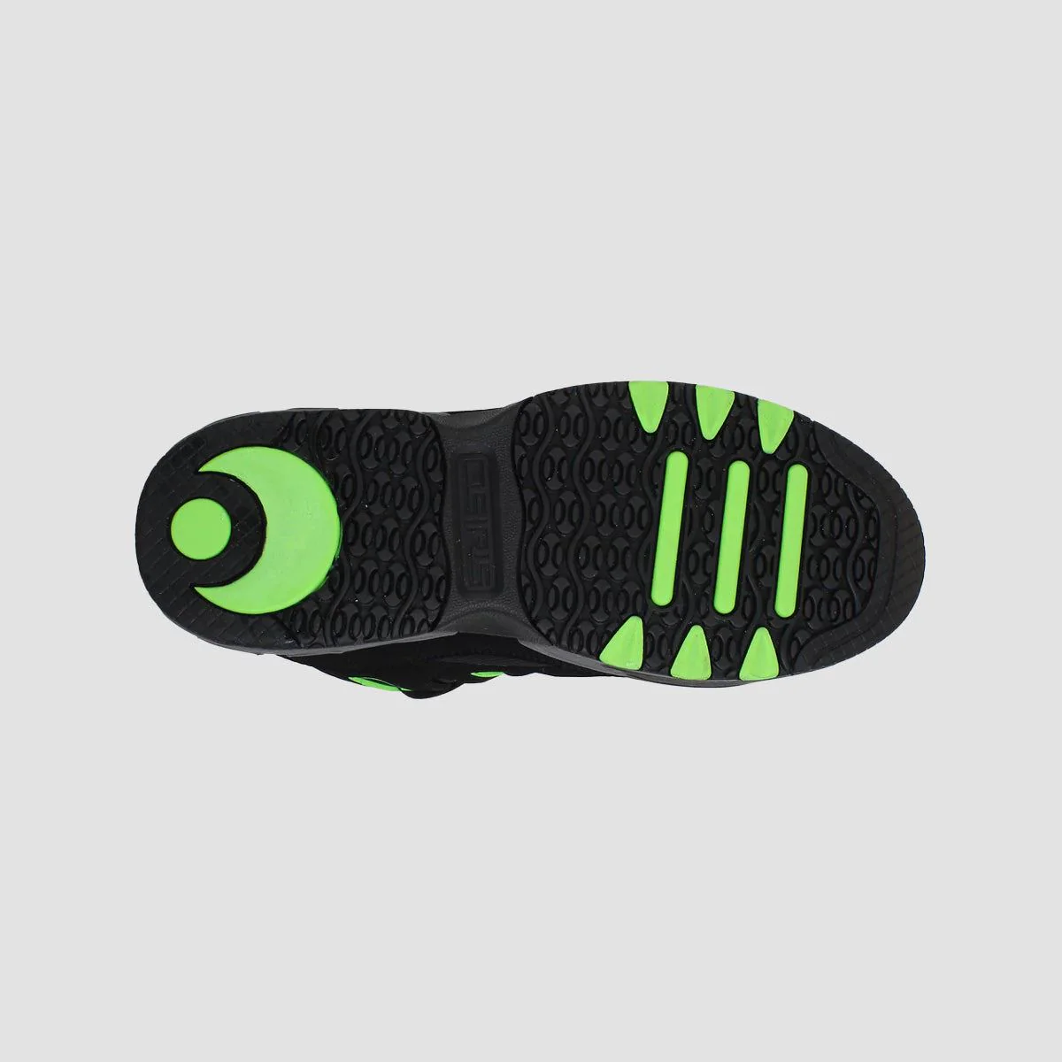 Osiris D3 E Shoes - Black/Charcoal/Green - Image 4
