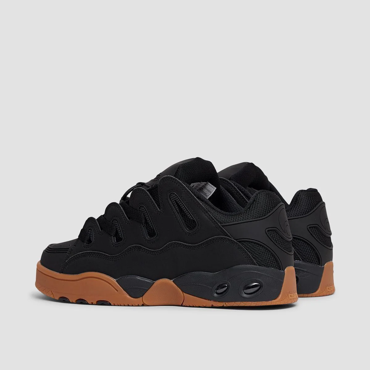 Osiris D3 OG Shoes - Black/Black/Gum - Image 3