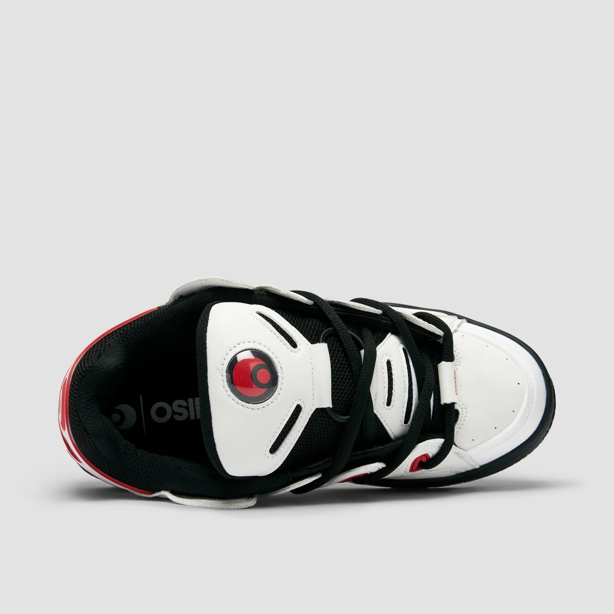 Osiris D3 OG Shoes - Black/White/Red - Image 4