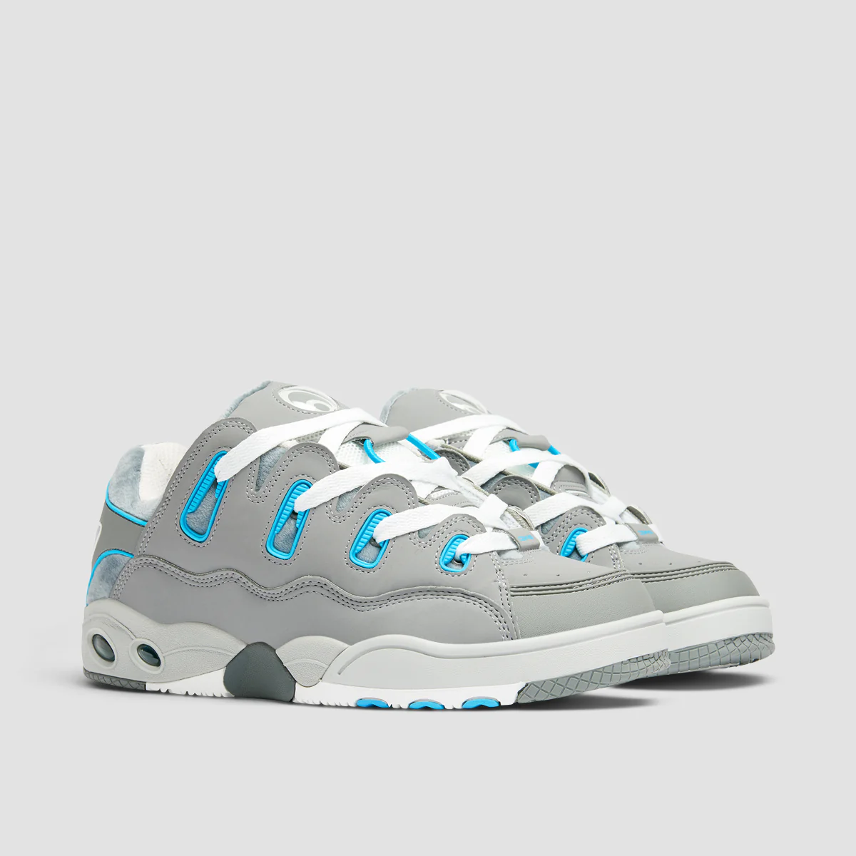 Osiris D3 OG Shoes - Grey/Blue/White - Image 2