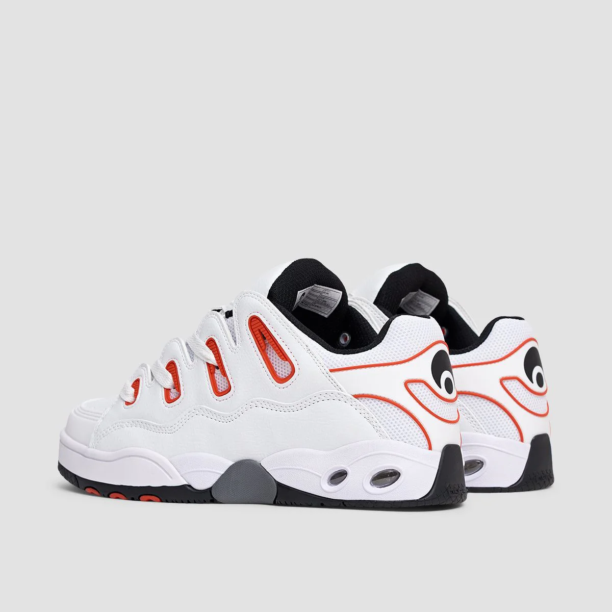 Osiris D3 OG Shoes - White/Red/Black - Image 3