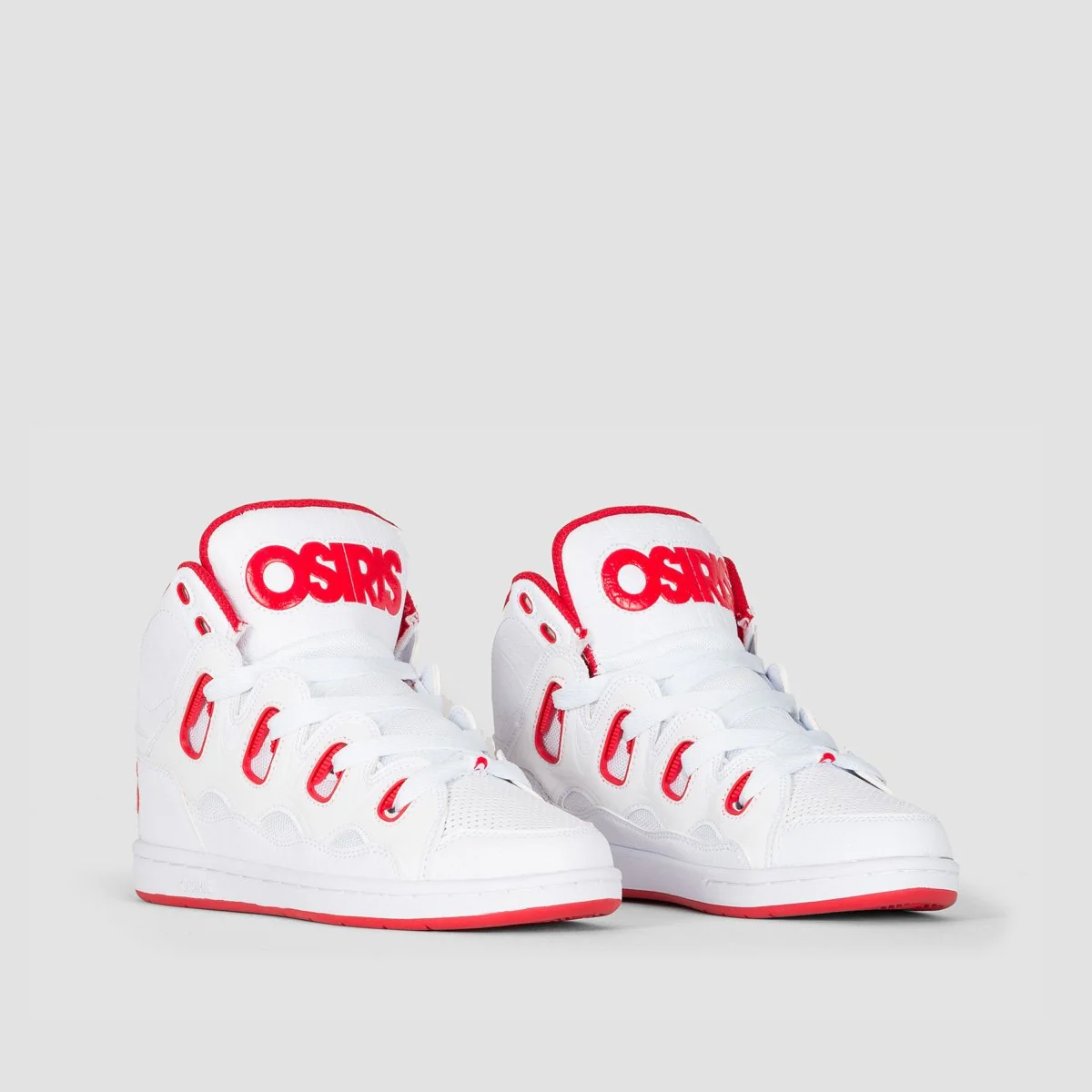 Osiris D3H Shoes - White/Red/White - Kids - Image 2