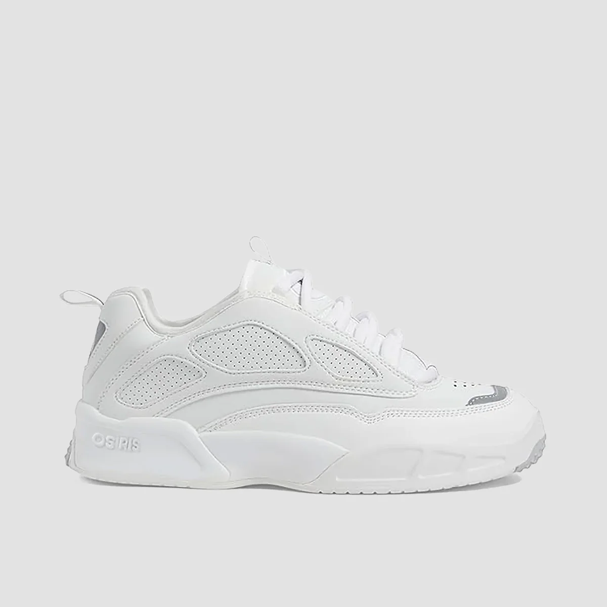 Osiris Graff Shoes - White/White/Grey