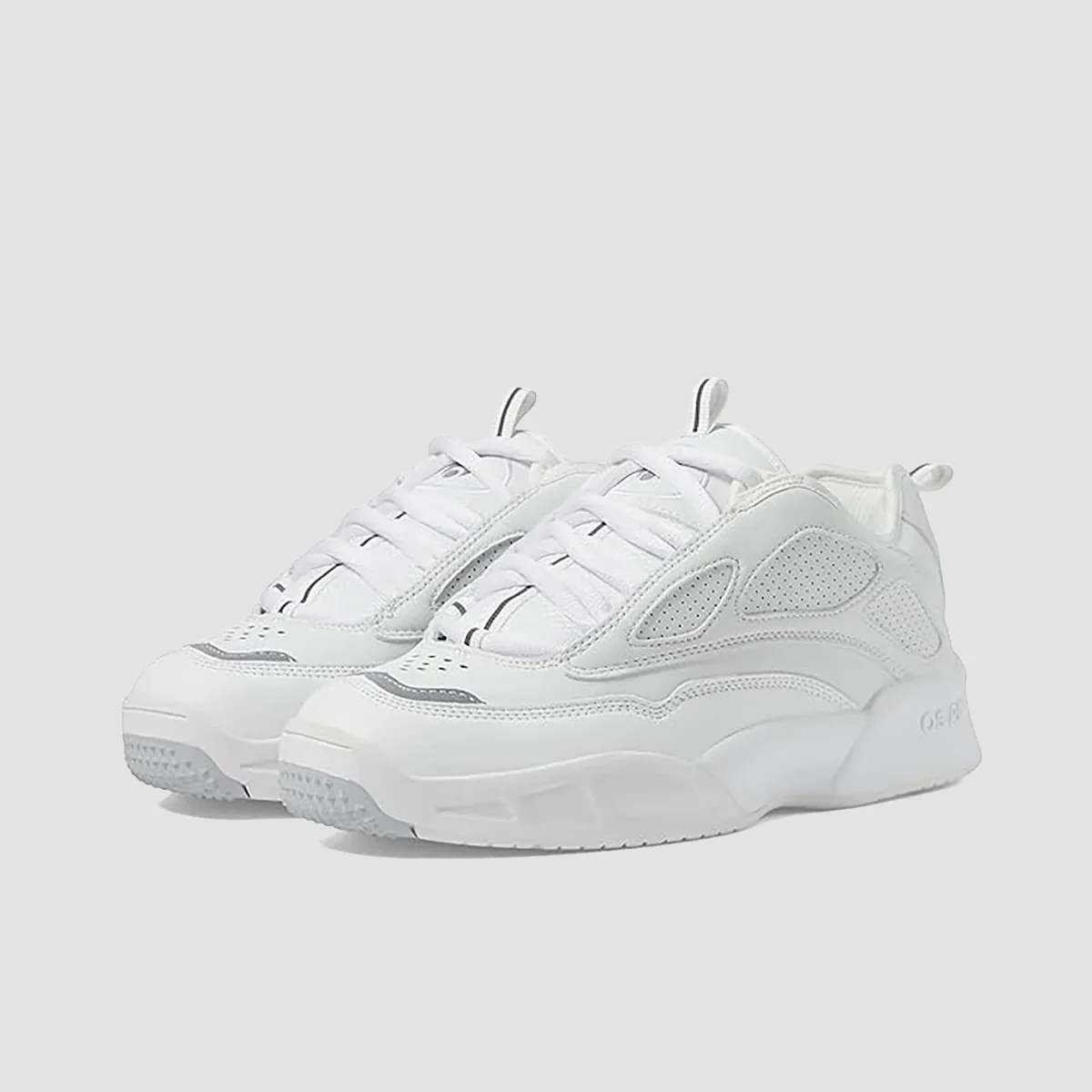 Osiris Graff Shoes - White/White/Grey - Image 2