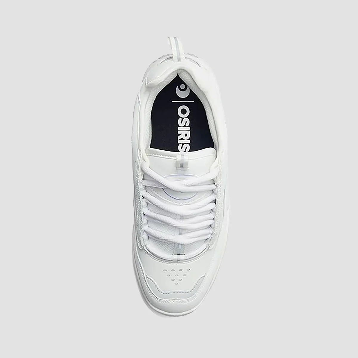 Osiris Graff Shoes - White/White/Grey - Image 3