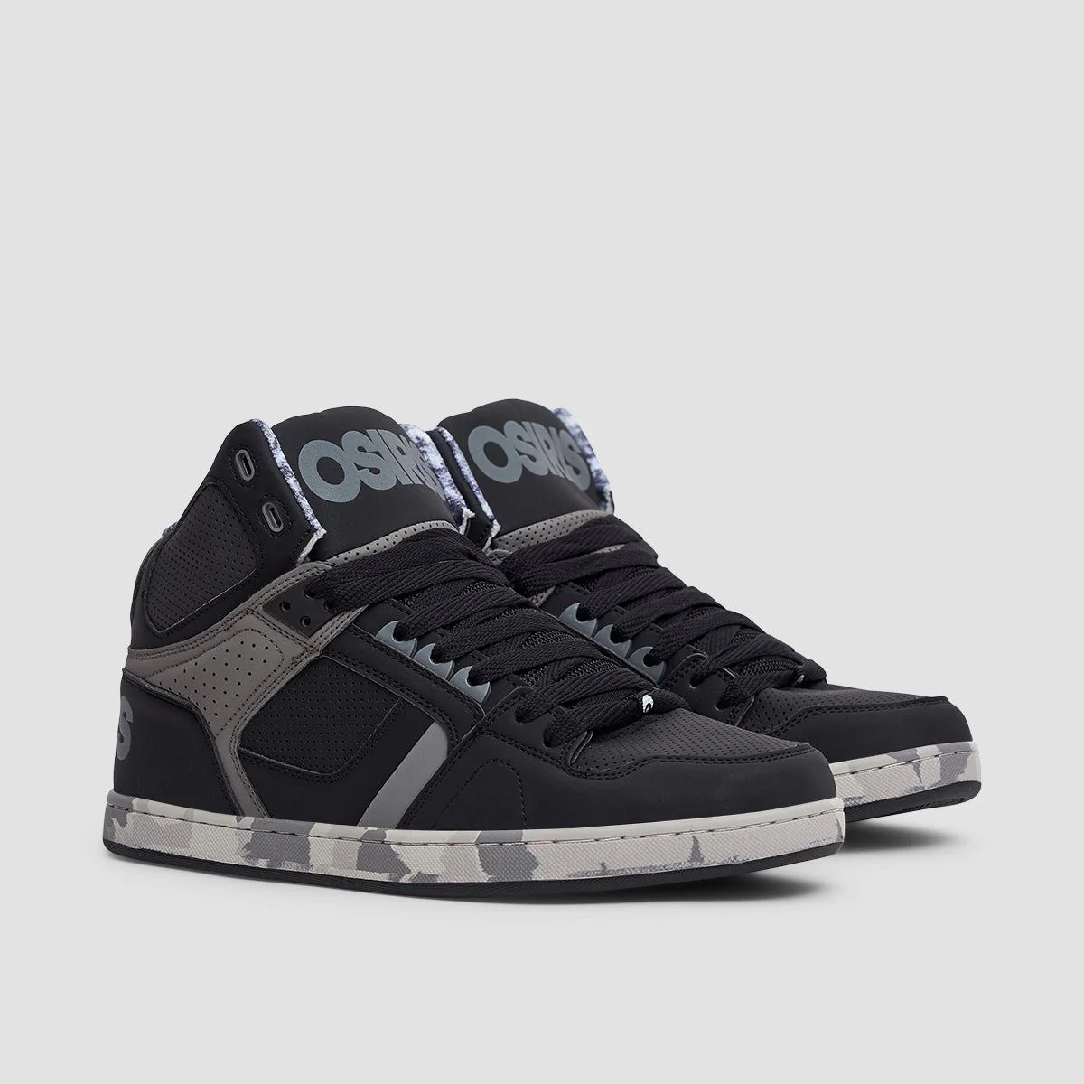 Osiris NYC 83 CLK Shoes - Black/Grey/Paint - Image 2