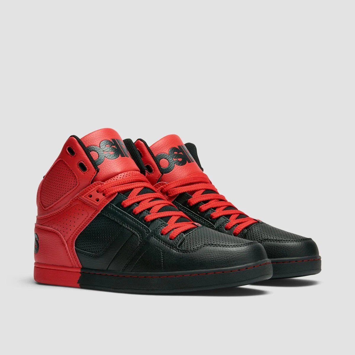 Osiris NYC 83 CLK Shoes - Black/Red/Dip - Image 2
