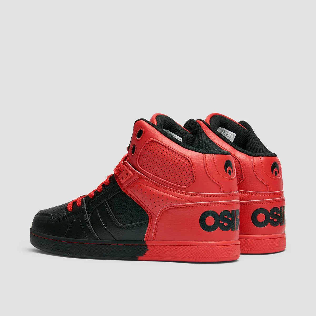 Osiris NYC 83 CLK Shoes - Black/Red/Dip - Image 3