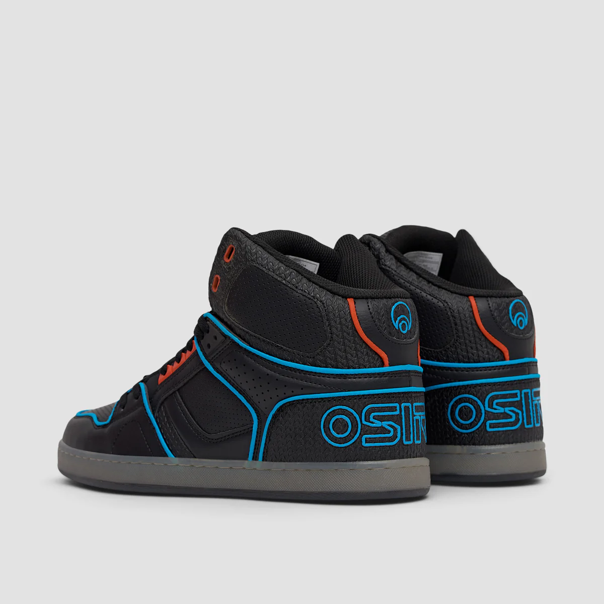 Osiris NYC 83 CLK Shoes - Black/Tron/Blue - Image 3