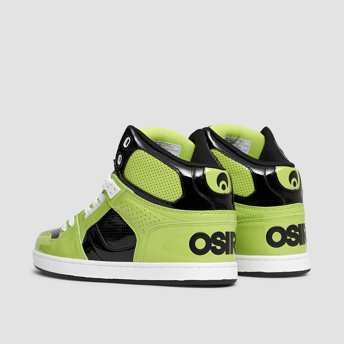 Osiris NYC 83 CLK Shoes - Lime/White - Image 3