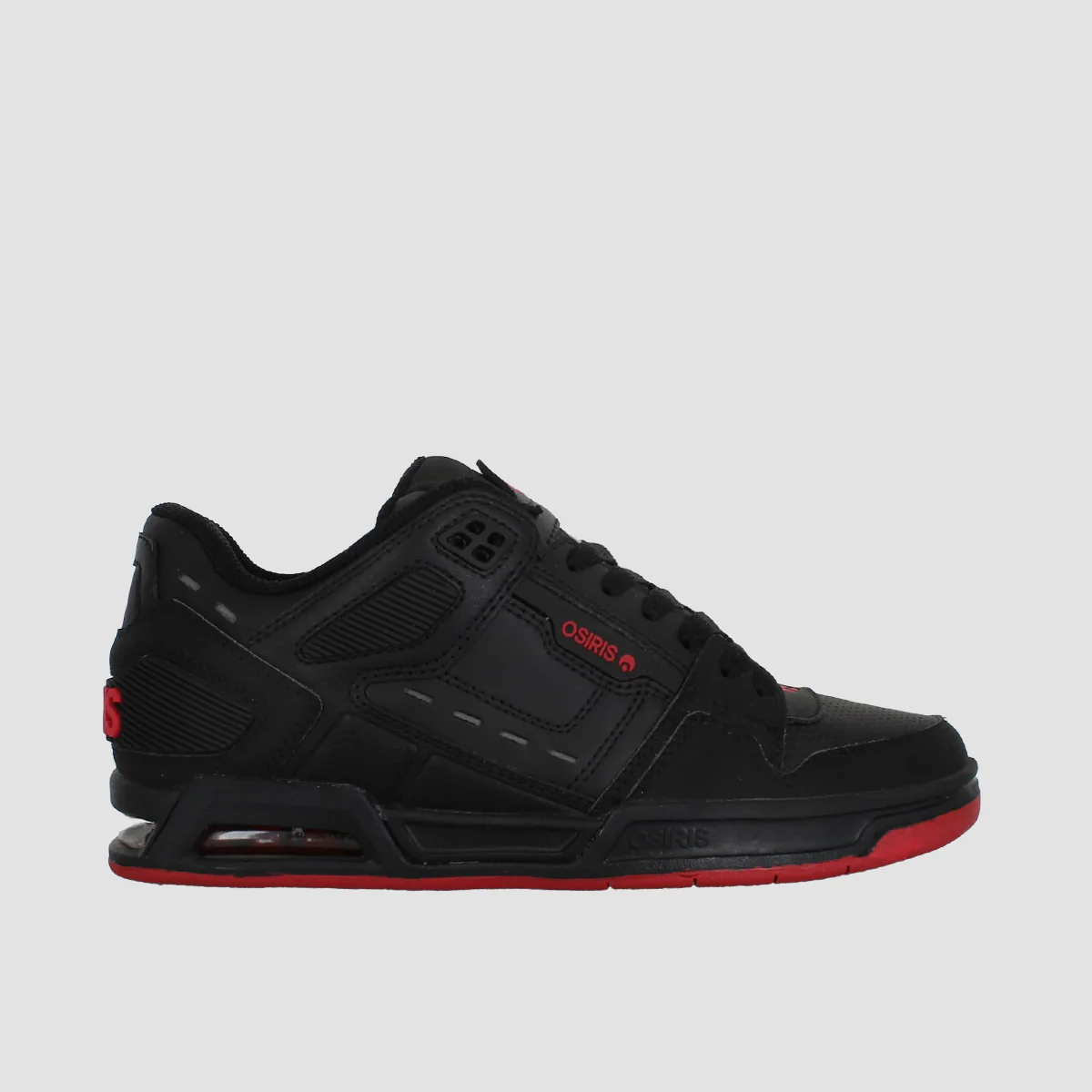 Osiris Peril Shoes - Black/Red