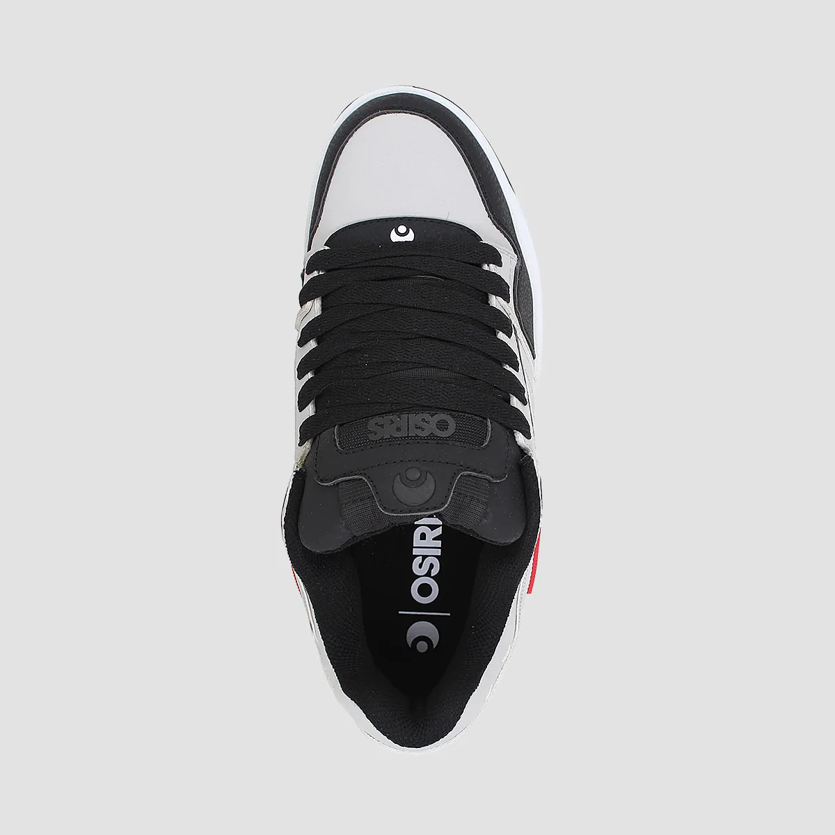 Osiris Peril Shoes - Grey/Black/Red - Image 2