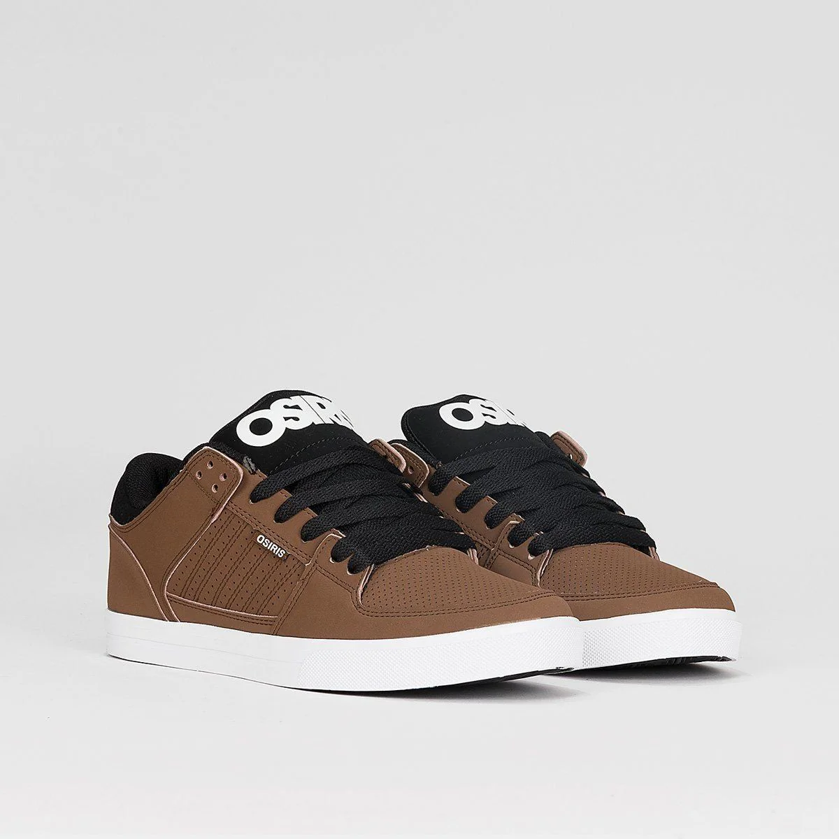 Osiris Protocol Shoes - Brown/Black/White - Image 2