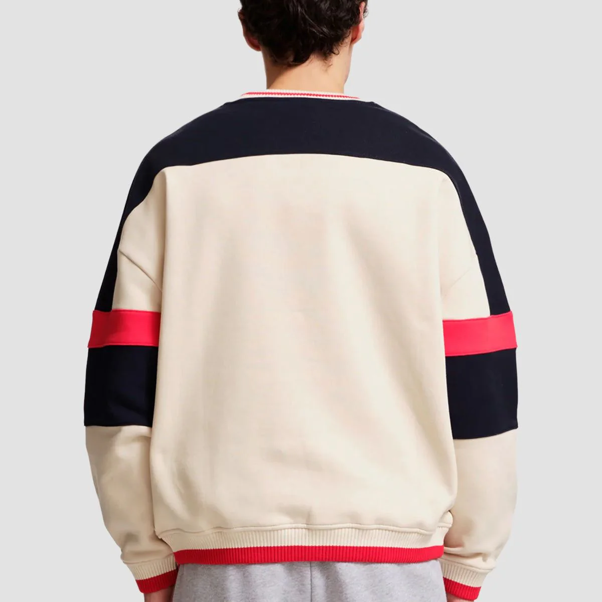 Parlez Club Oversized Crew Sweatshirt Midnight - Image 3