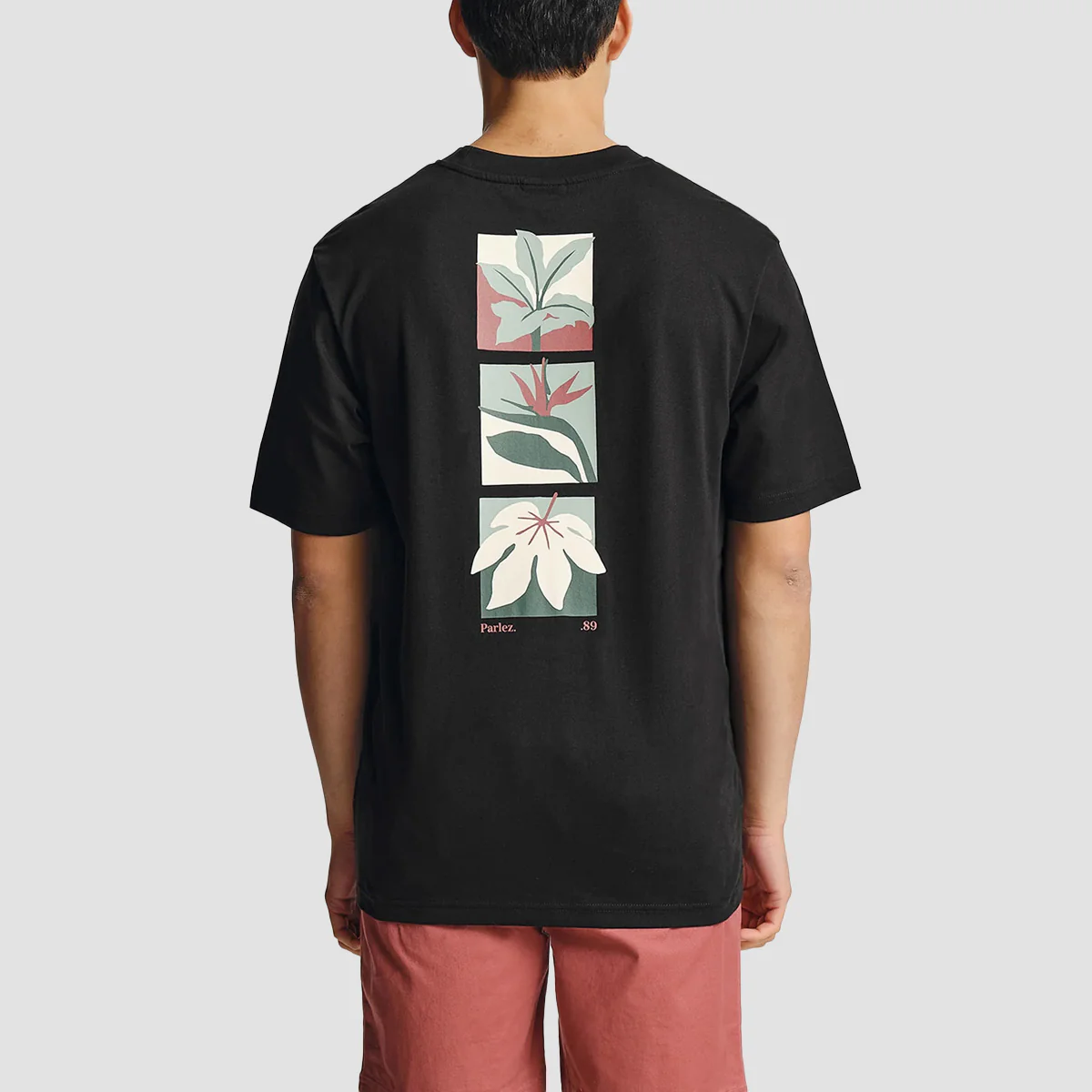 Parlez Flora T-Shirt Black - Image 2