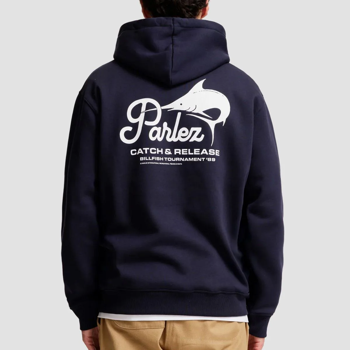 Parlez Marlin Pullover Hoodie Midnight - Image 2