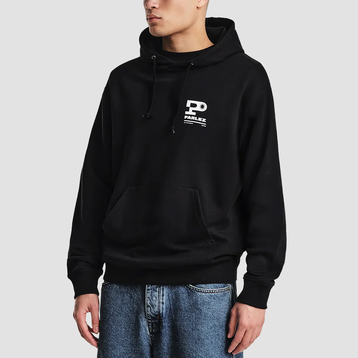 Parlez Orbit Pullover Hoodie Black - Image 2