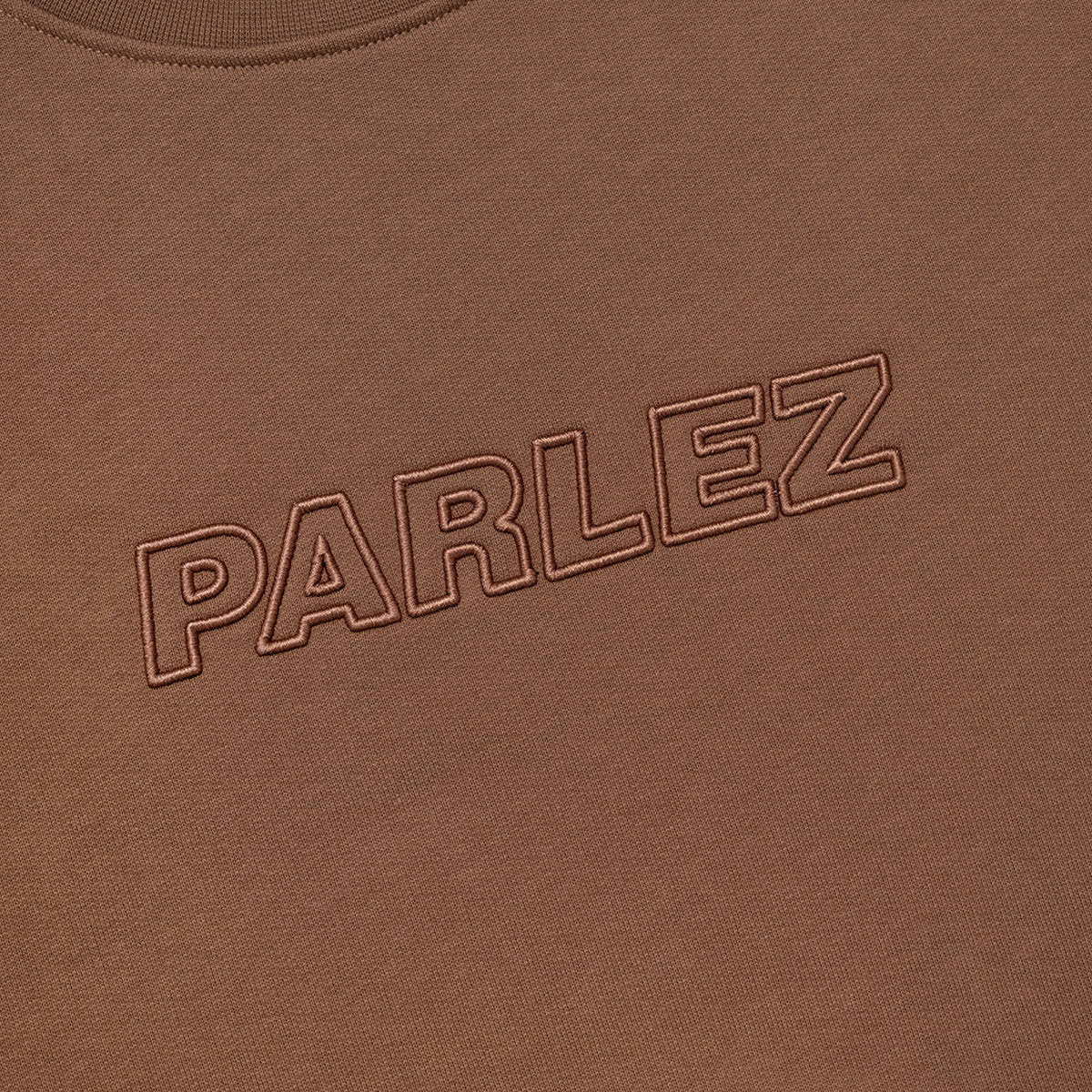 Parlez Ranchita Crew Sweatshirt Shitake - Image 2