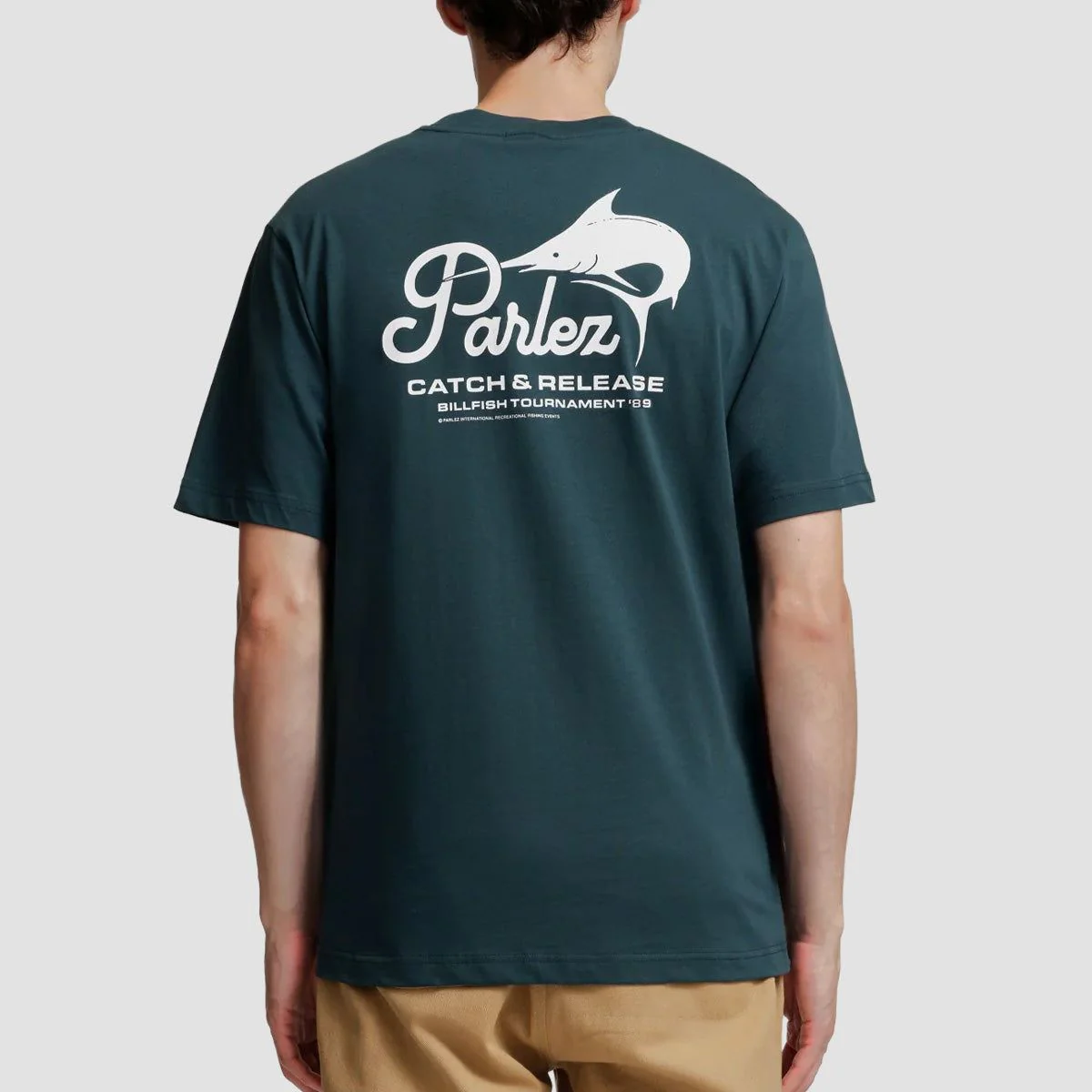 Parlez Release T-Shirt Petrol - Image 2