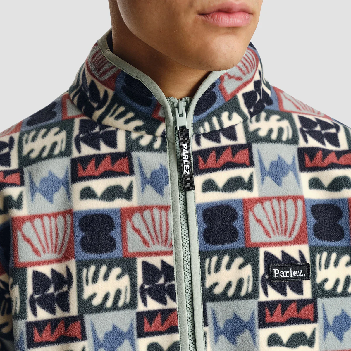Parlez Vassar Fleece Jacket Multi - Image 3