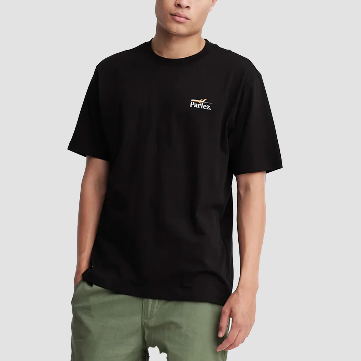 Parlez Worldwide T-Shirt Black - Image 2