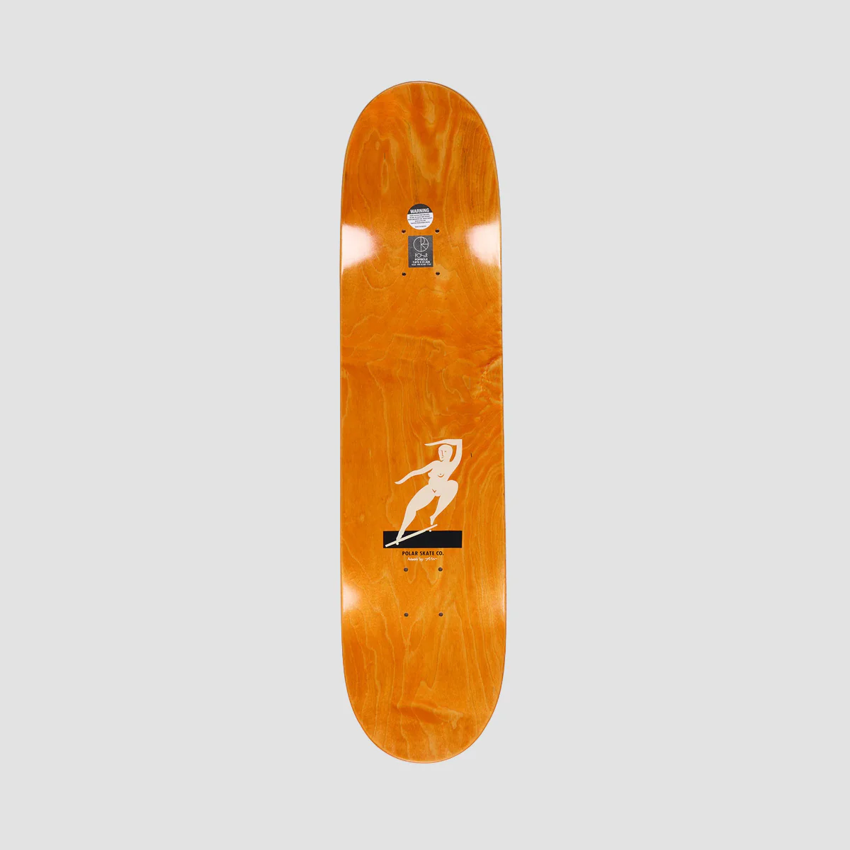 Polar Team BS Smith Skateboard Deck Green - 8.25" - Image 2