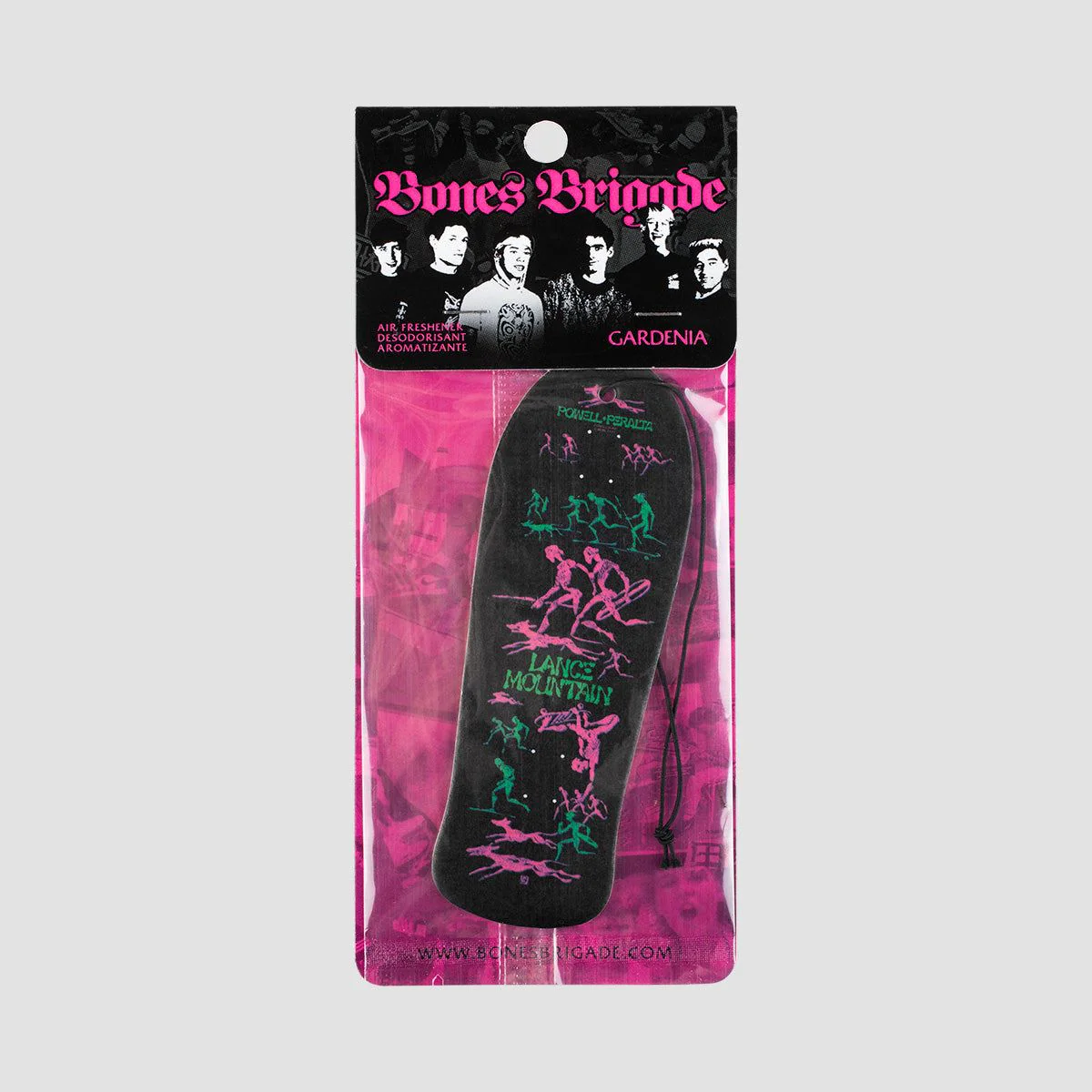 Powell Peralta Bones Brigade Blacklight Lance Mountain Air Freshener - Image 3