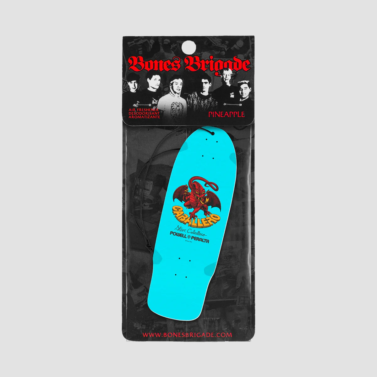 Powell Peralta Bones Brigade Series 15 Steve Caballero Air Freshener Light Blue