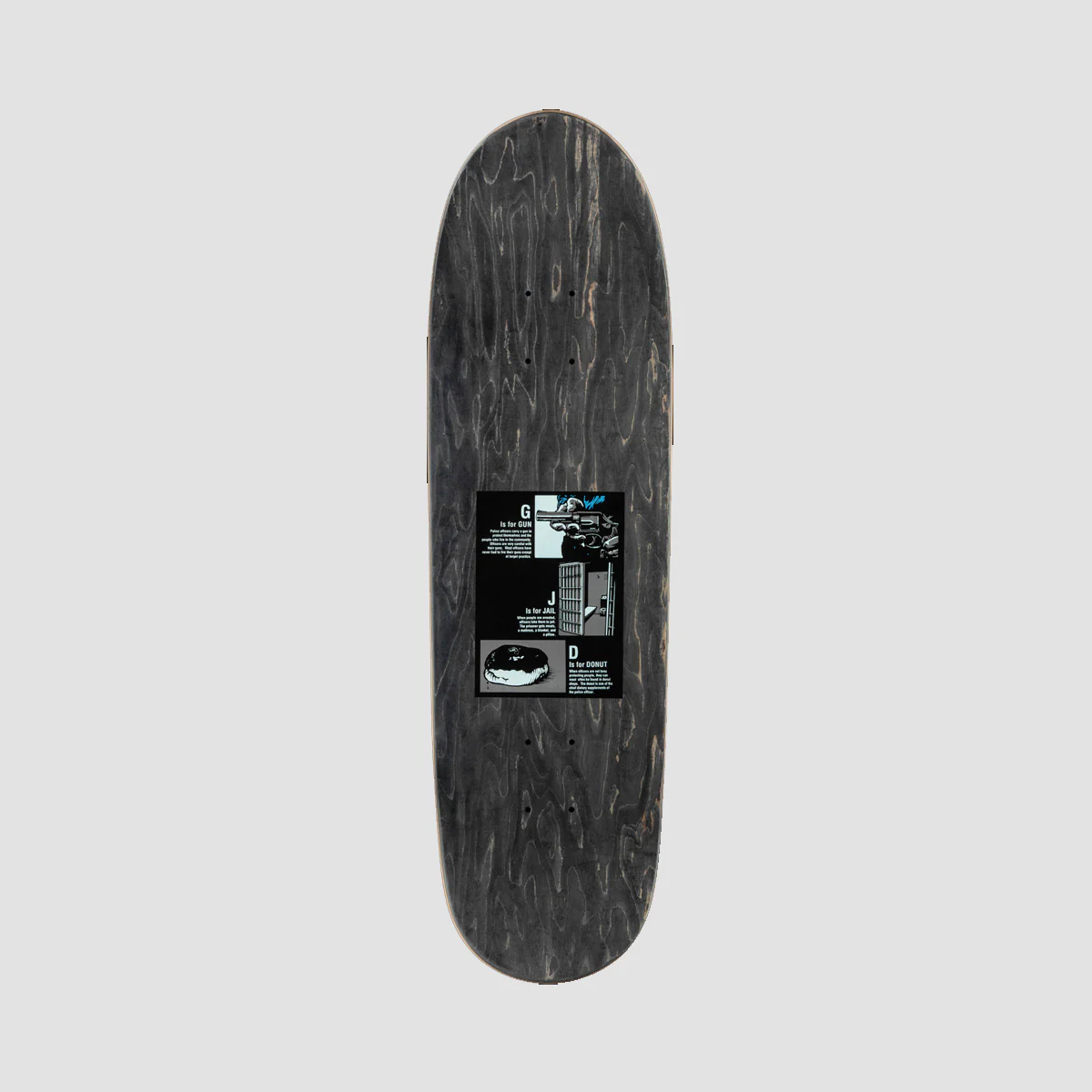 Powell Peralta Chris Senn Cop Reissue 305 Skateboard Deck - 9.13" - Image 2