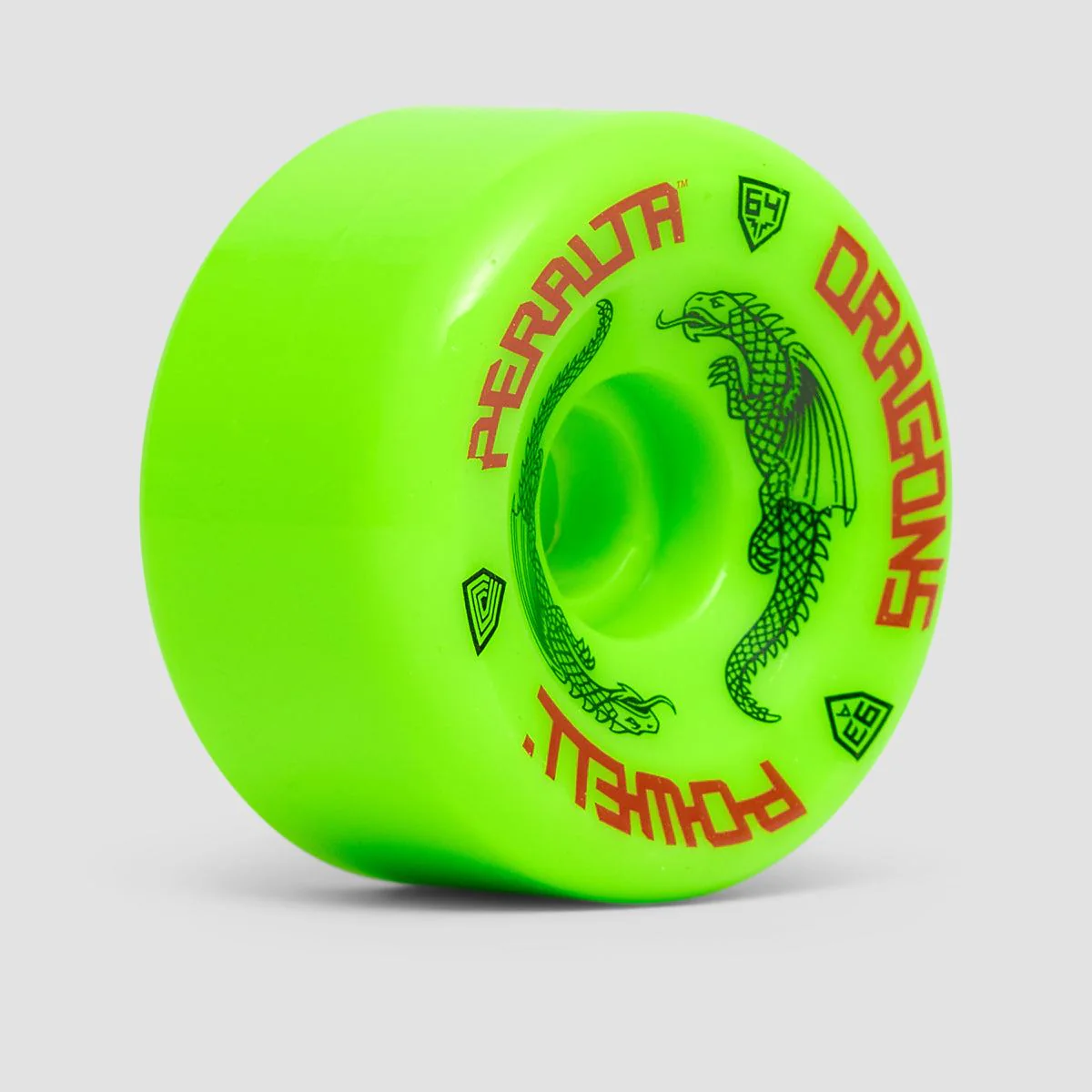 Powell Peralta Dragon Formula 93A Skateboard Wheels Green 64x36mm - Image 2