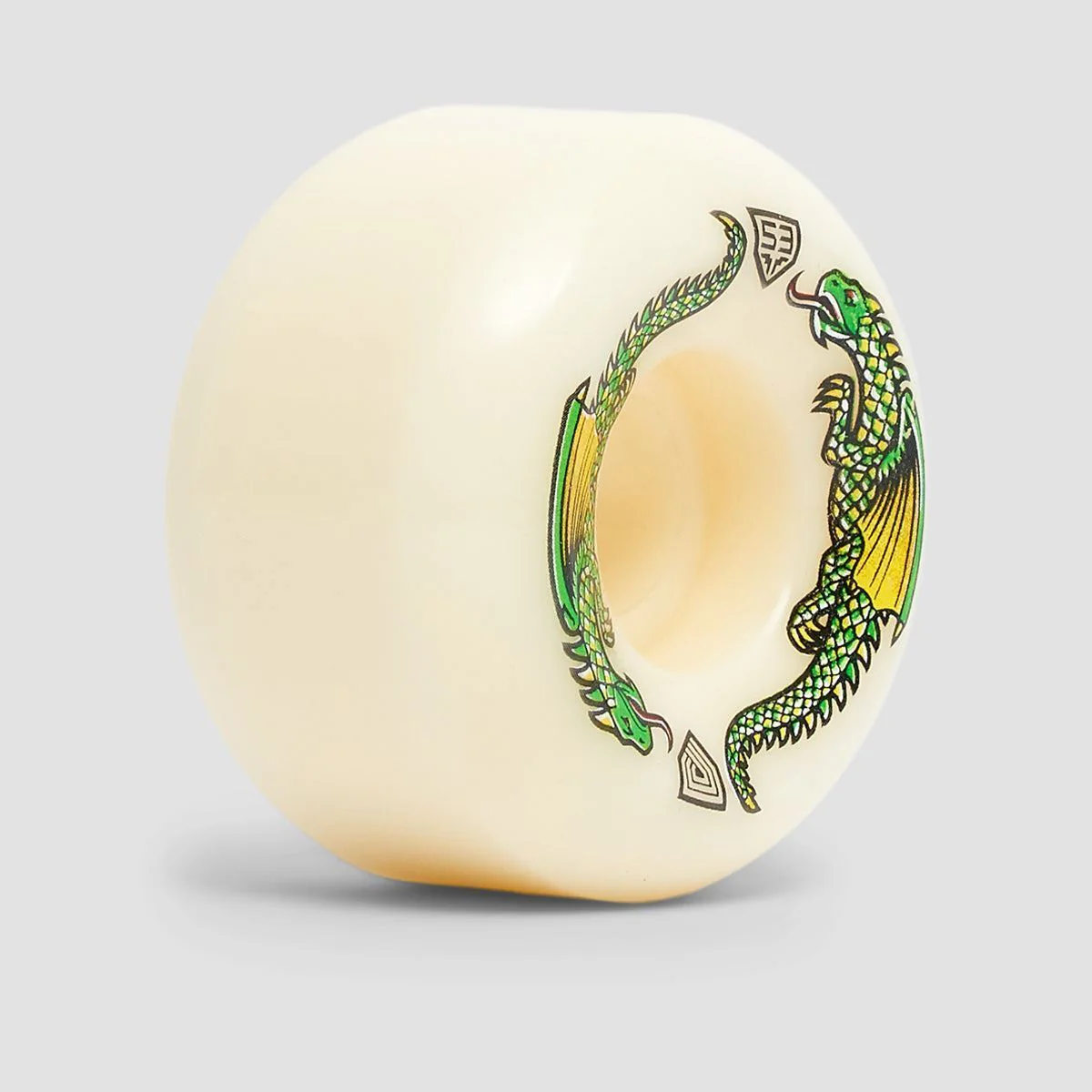 Powell Peralta Dragon Formula 93A V6 Skateboard Wheels Off White 53x33mm