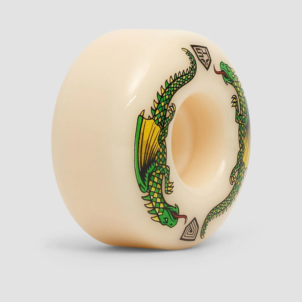 Powell Peralta Dragon Formula 93A V1 SkateboardWheels Off White 54x32mm - Image 2