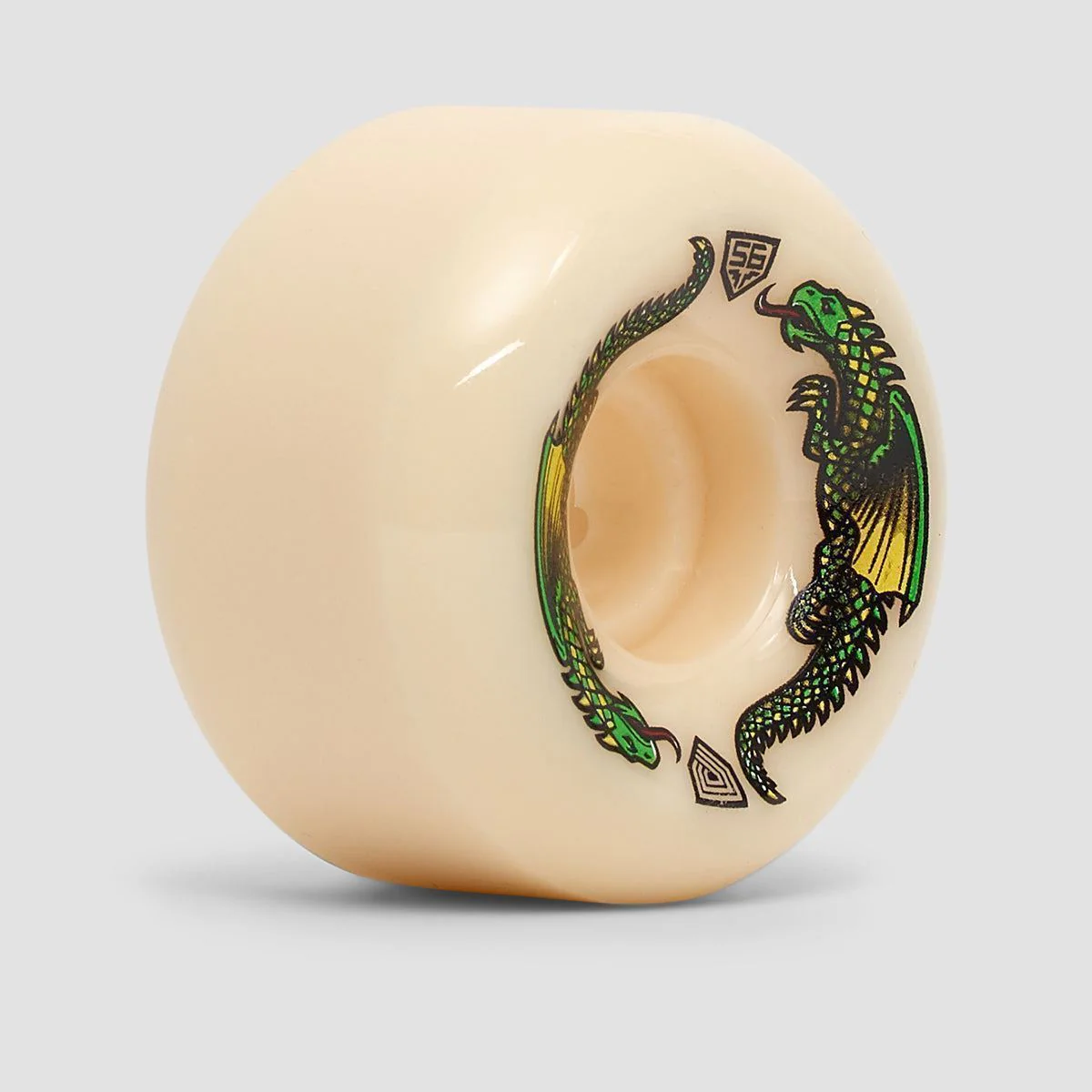 Powell Peralta Dragon Formula 93A V6 Skateboard Wheels Off White 56x36mm - Image 2