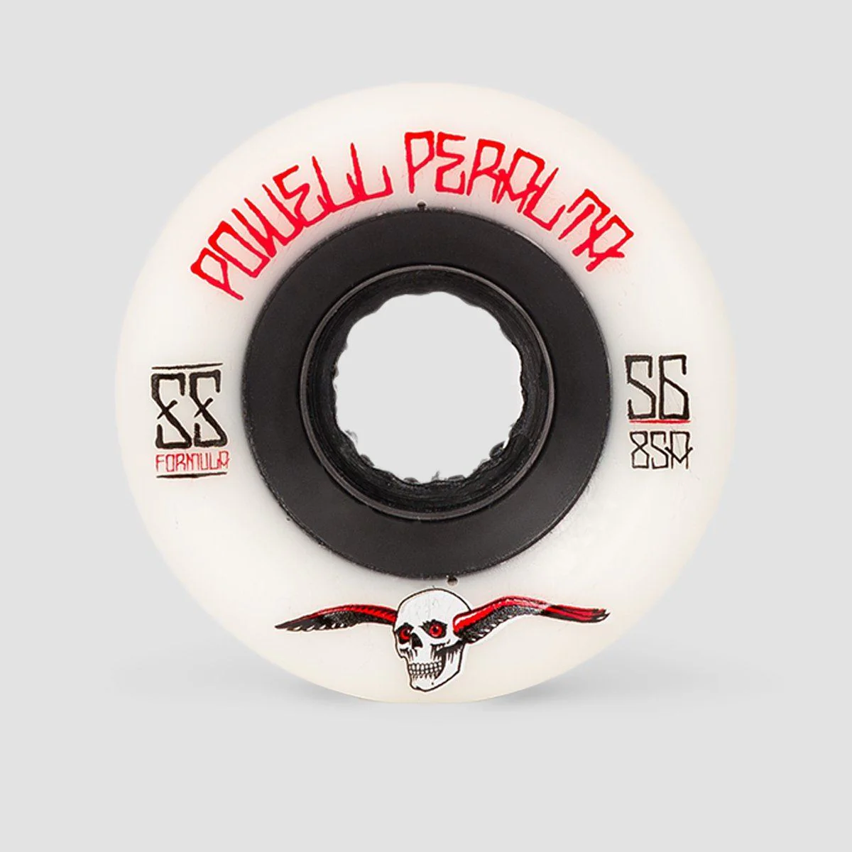 Powell Peralta G-Slides 85A SSF Skateboard Wheels White 56mm - Image 2