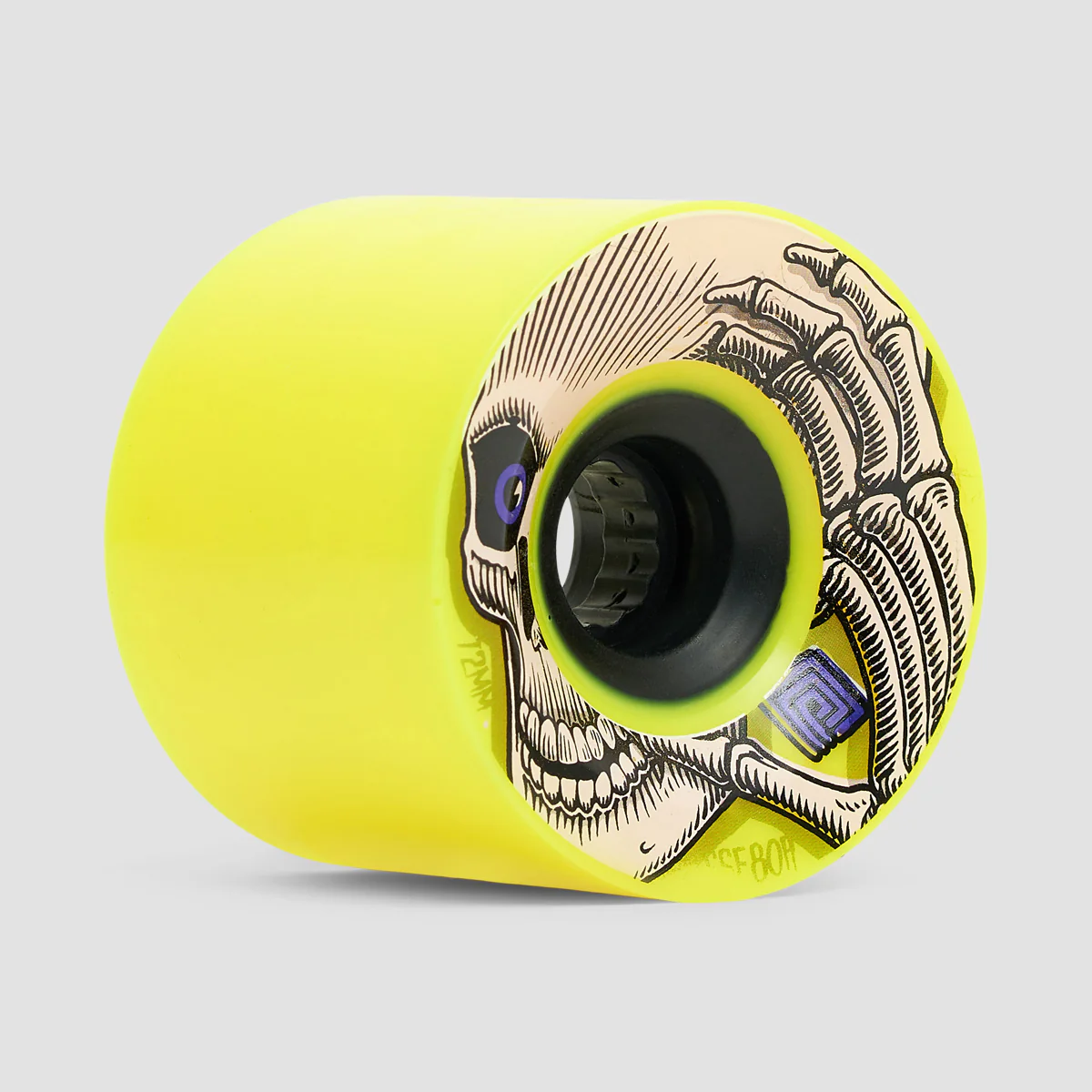 Powell Peralta Kevin Reimer 80A Soft Slide Skateboard Wheels Yellow/Black 72mm - Image 2