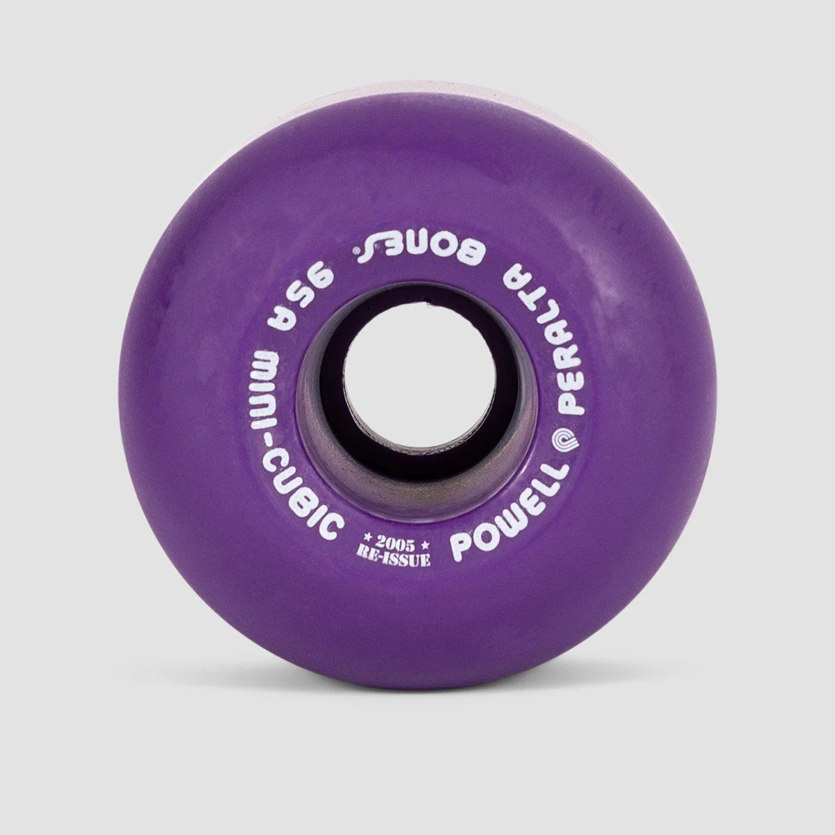 Powell Peralta Mini Cubic 95A Skateboard Wheels Purple 64mm - Image 2