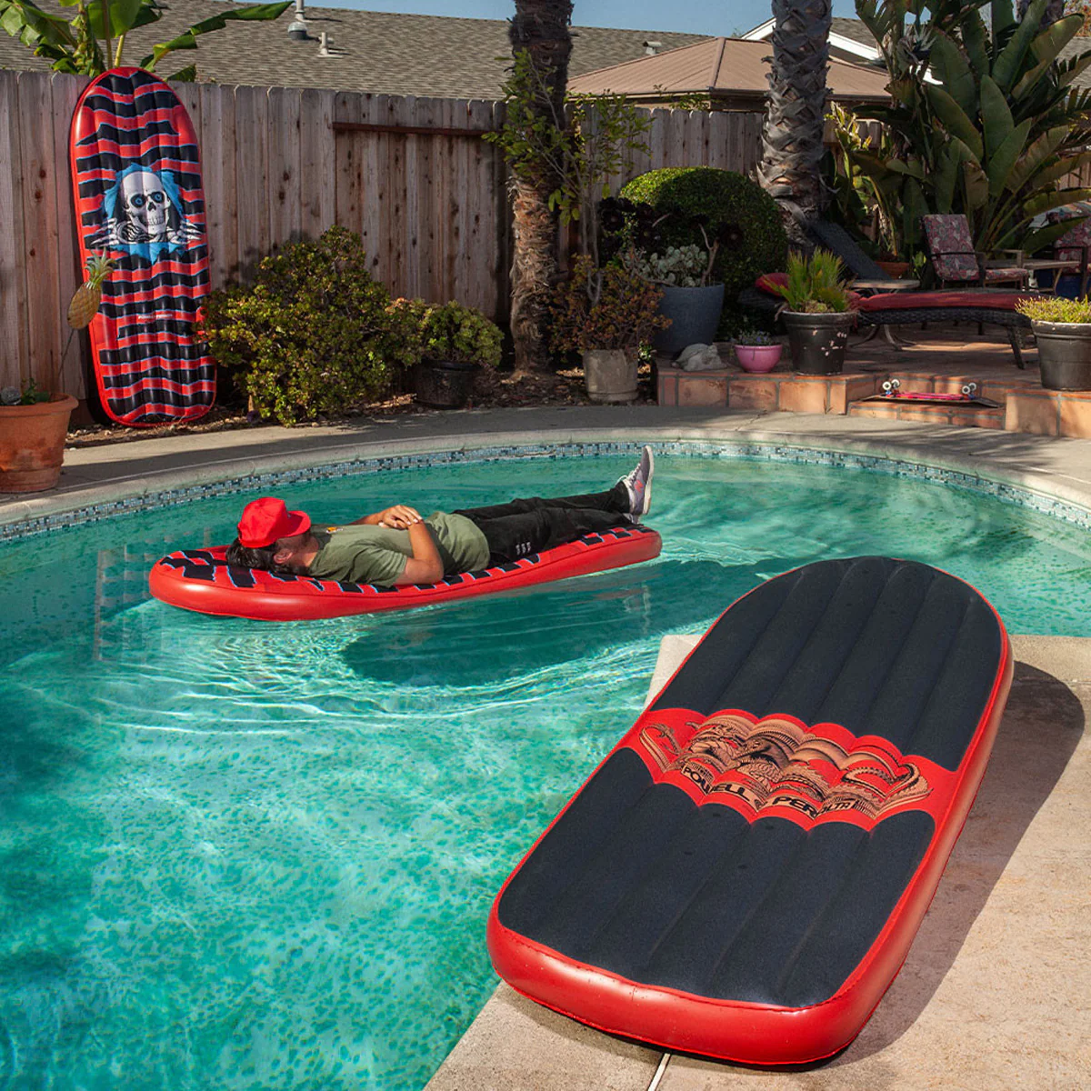 Powell Peralta OG Ripper Inflatable Raft Red - 80 Inches - Image 2