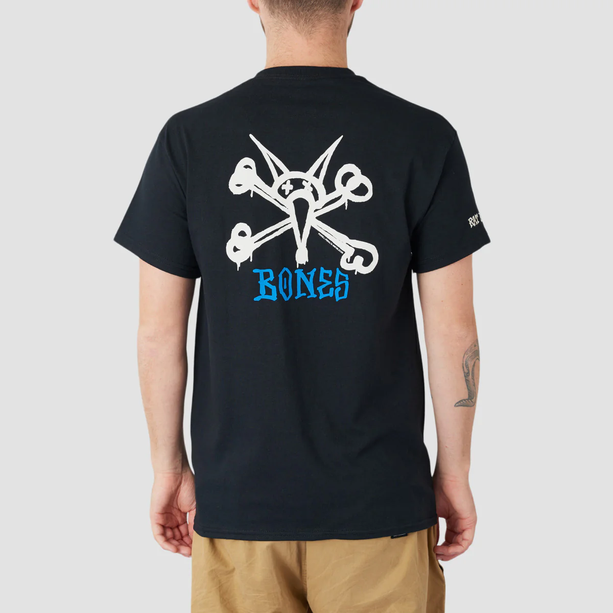 Powell Peralta Rat Bones T-Shirt Black - Image 2