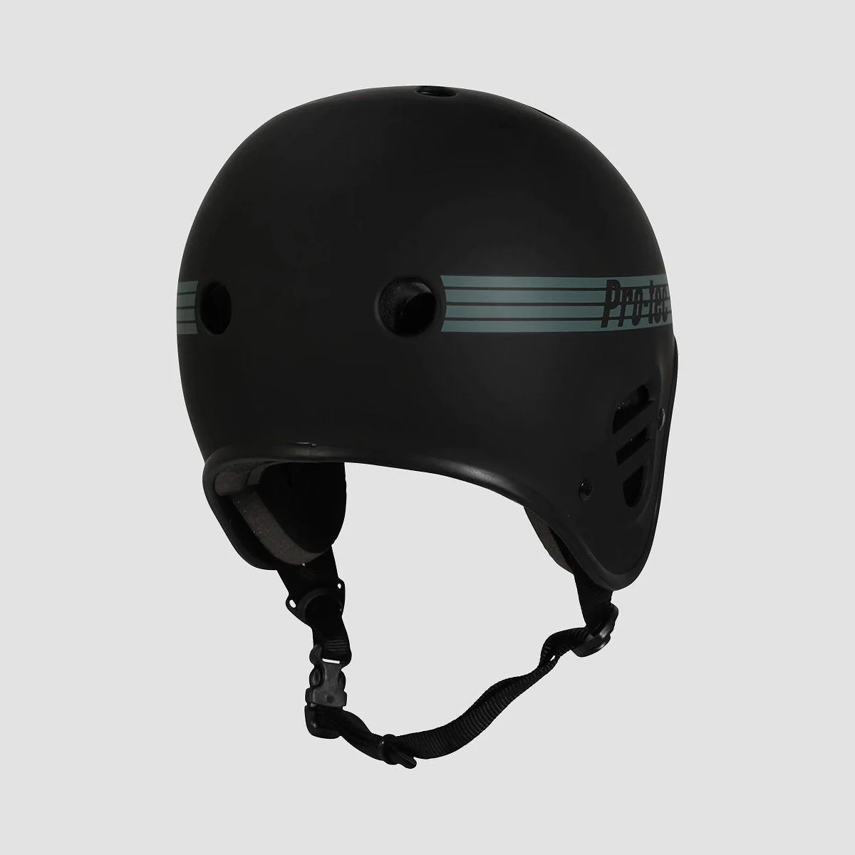 Protec Full Cut Certified Helmet Matte Black - Image 2