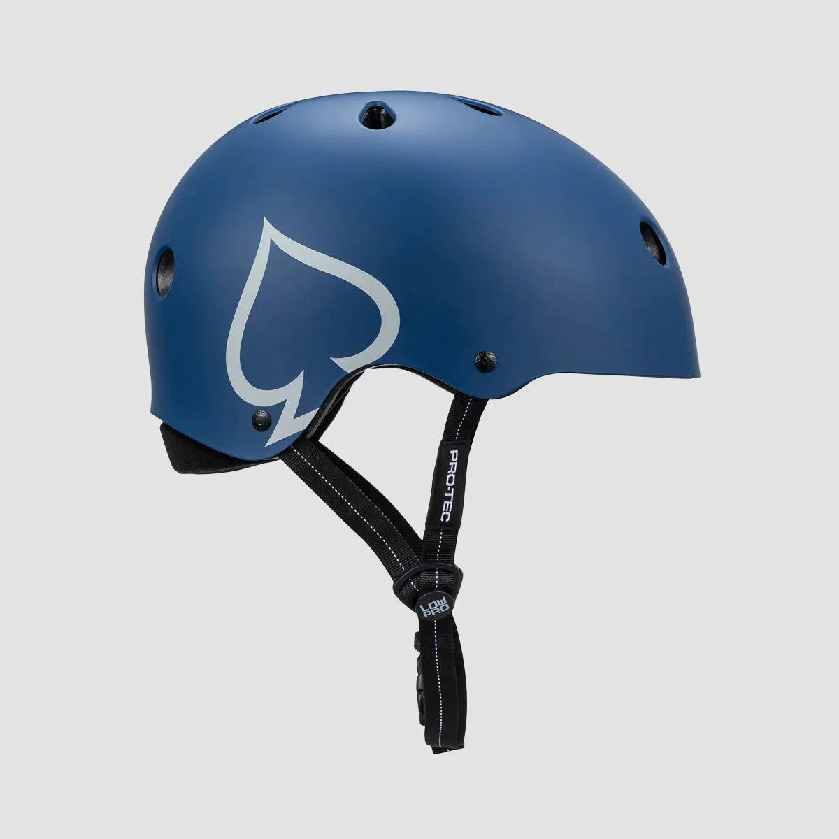 Protec Low Pro Certified Helmet Blue - Image 2