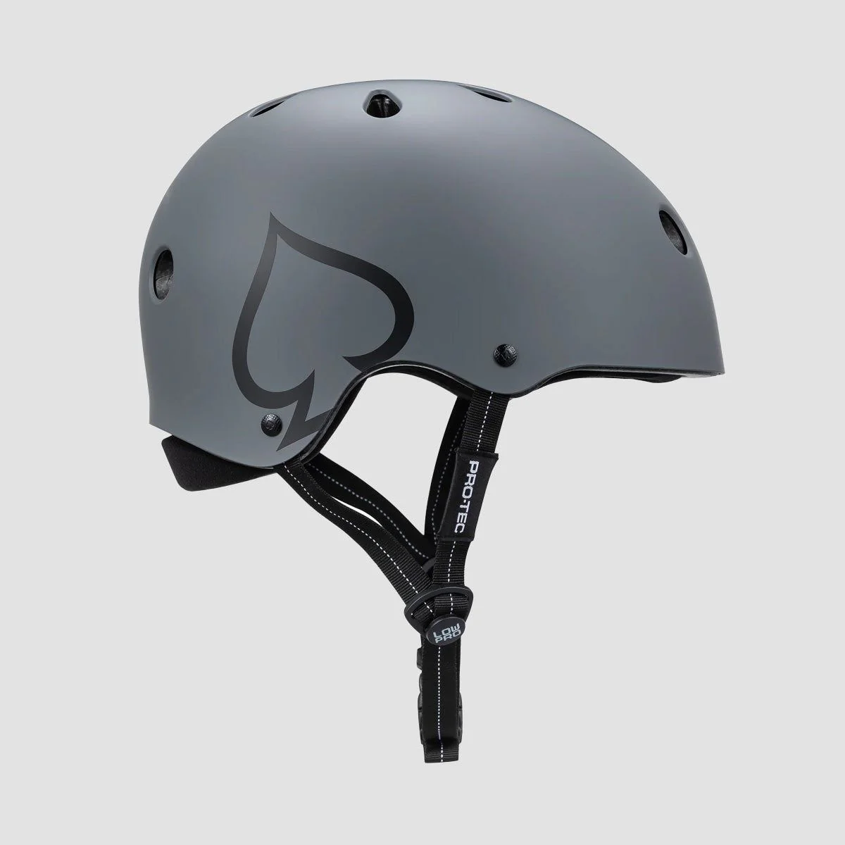 Protec Low Pro Certified Helmet Grey - Image 2