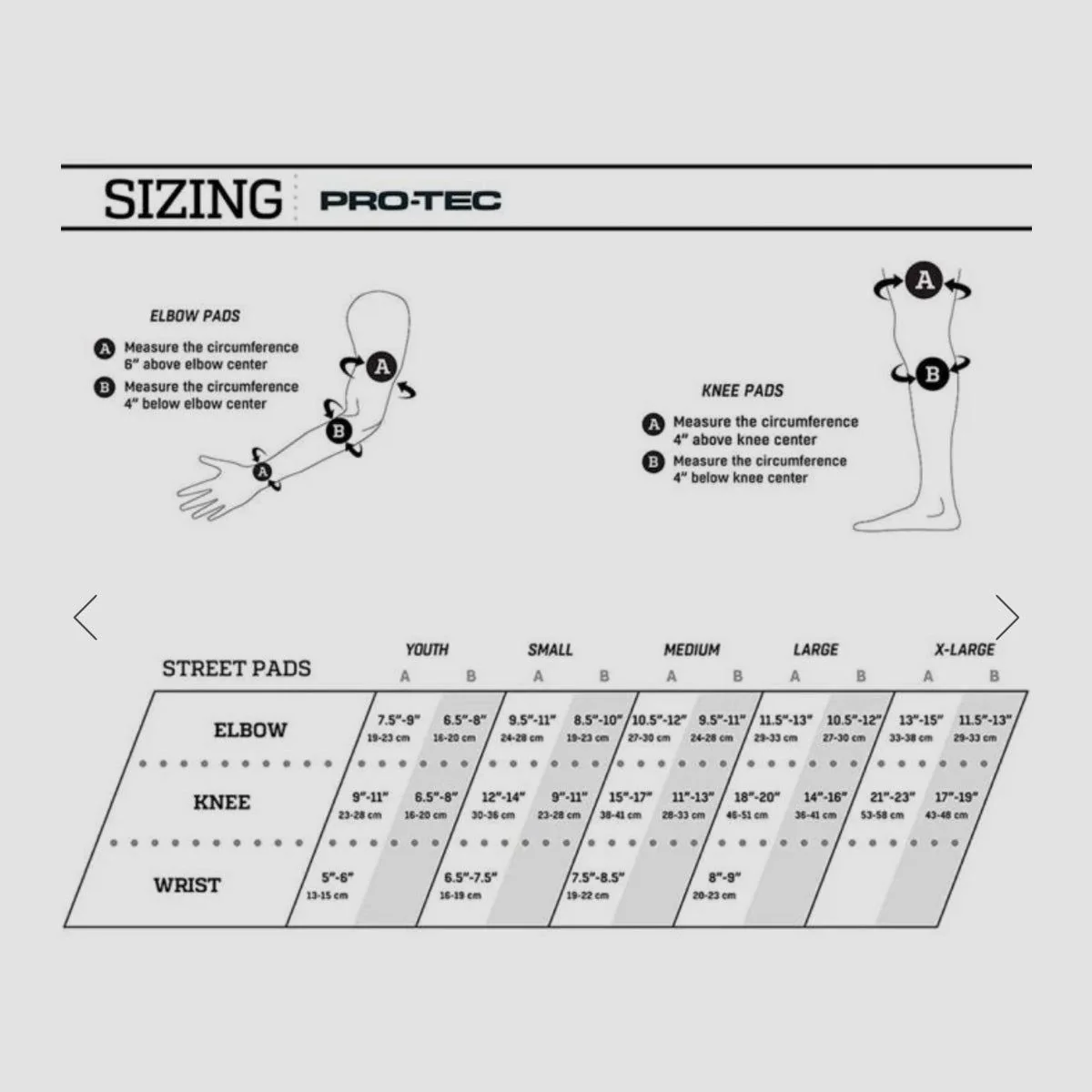 Protec Street Open Back Knee Pads Checker - Image 3