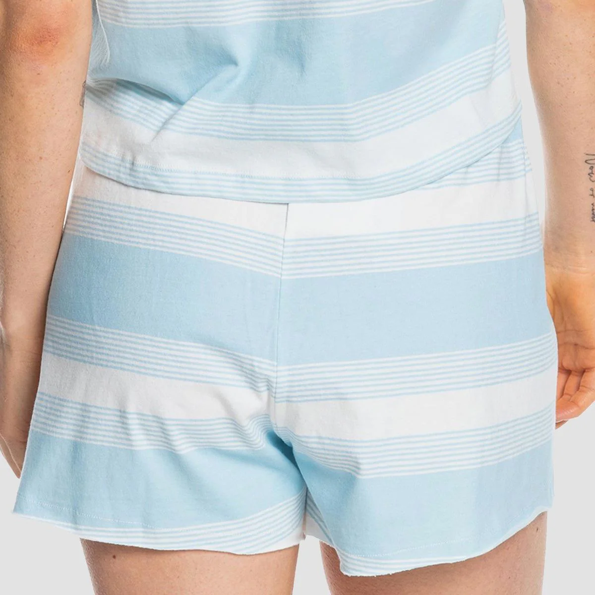 Quiksilver Beach Generation Shorts Crystal STM Stripes - Womens - Image 3
