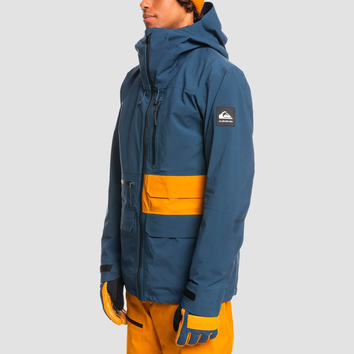 Quiksilver Black Alder Stretch Gore-Tex 2L Snow Jacket Insignia Blue - Image 2
